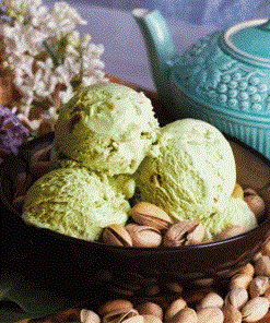  Kem Hạt Dẻ Cười Homemade – Pistachio Ice Cream 