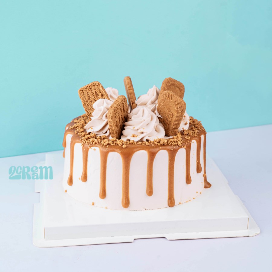 Bánh Sinh Nhật Nhân Kem Vị Caramel Tại hà Nội