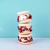 Bánh Macaron Nhân Kem Ret Velvet Phô Mai