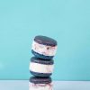 Bánh Macaron Nhân Kem Sữa Chua Việt Quất